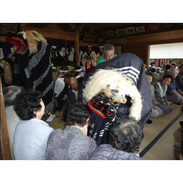 1月2日(金) 本村獅子舞